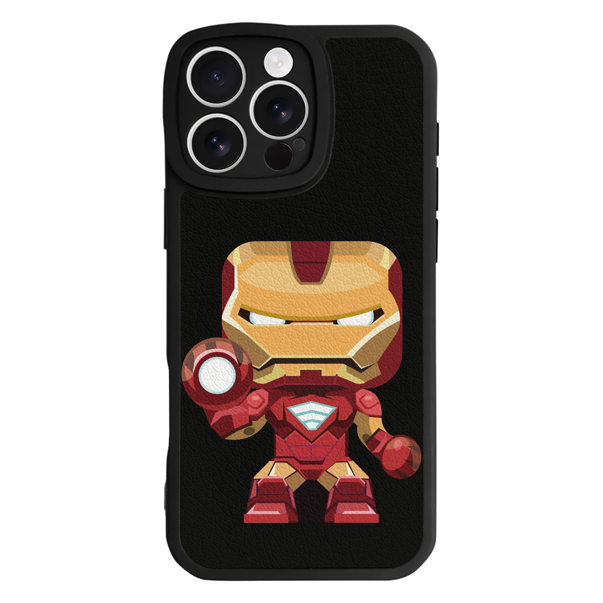 （画像用） アベンジャーズ The Avengers 【iPhone 16シリーズ対応】シリコンスマホケース（レザー調） 材質：シリコン